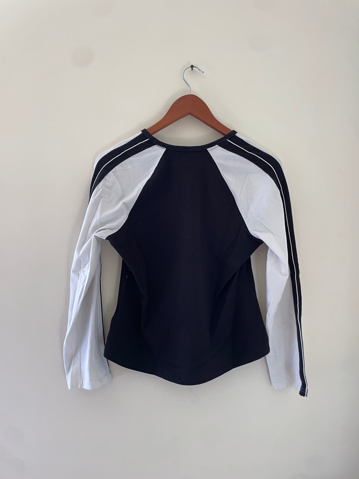 Vintage Contrast Sleeve Cotton Tee