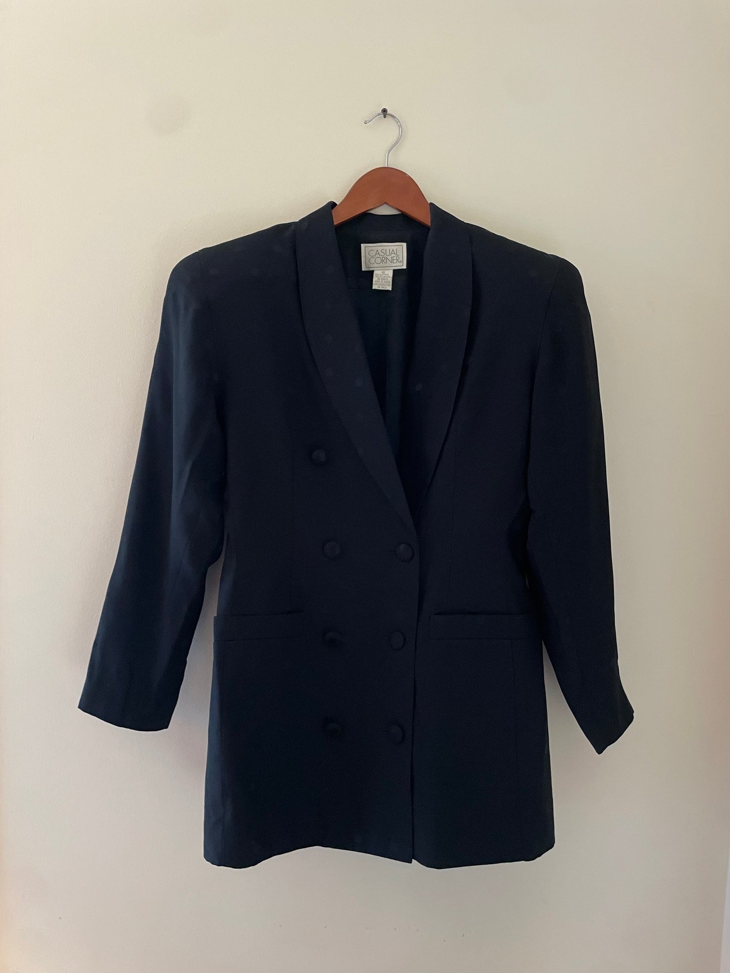 Vintage Polka Dot Blazer