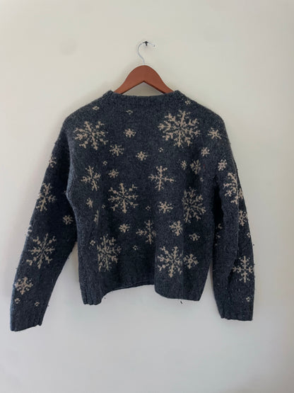 Vintage J Crew Snowflake Sweater