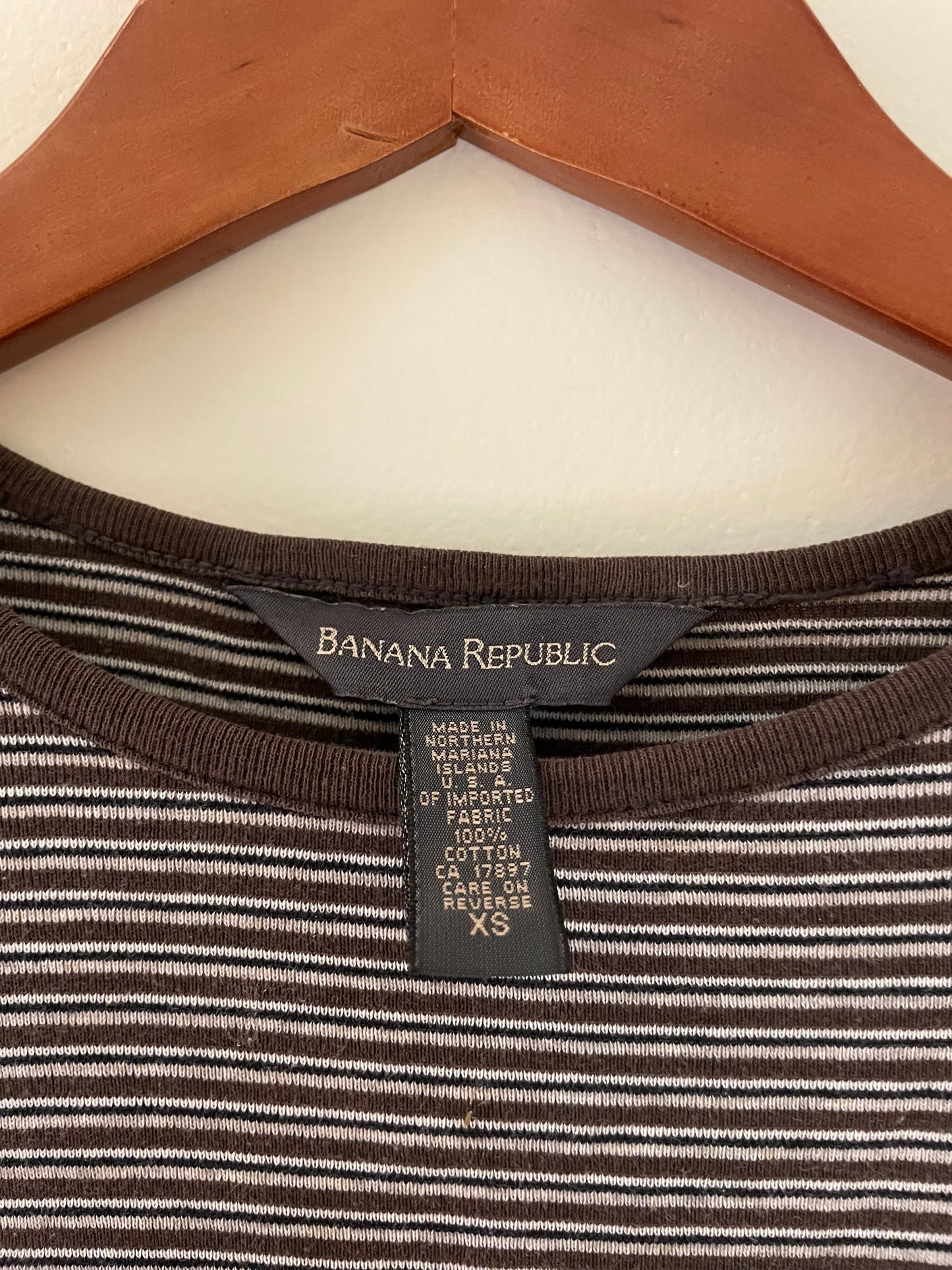 Vintage Banana Republic Striped Tee