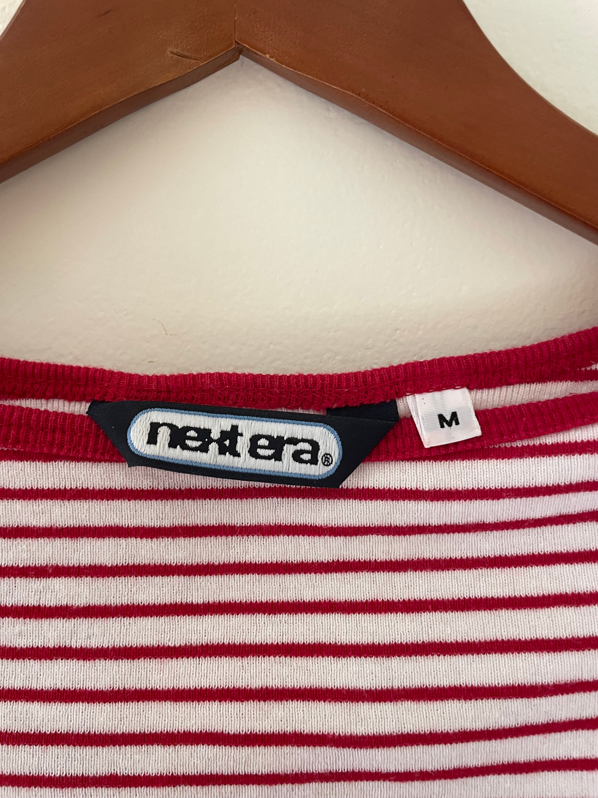 Red Striped Cotton Tee