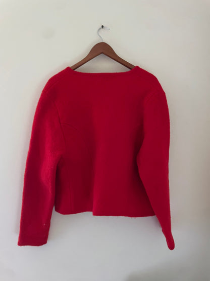 Vintage Carroll Reed Wool Cardigan