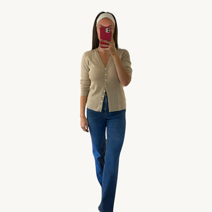 Vintage Merino Wool Cardigan